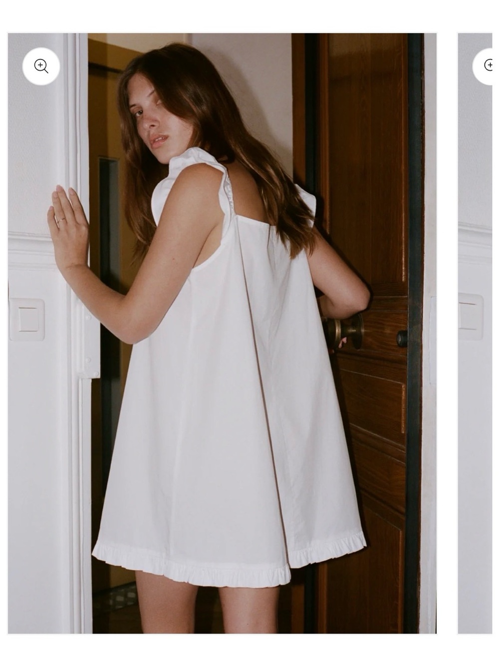 Juem Jonni dress in white